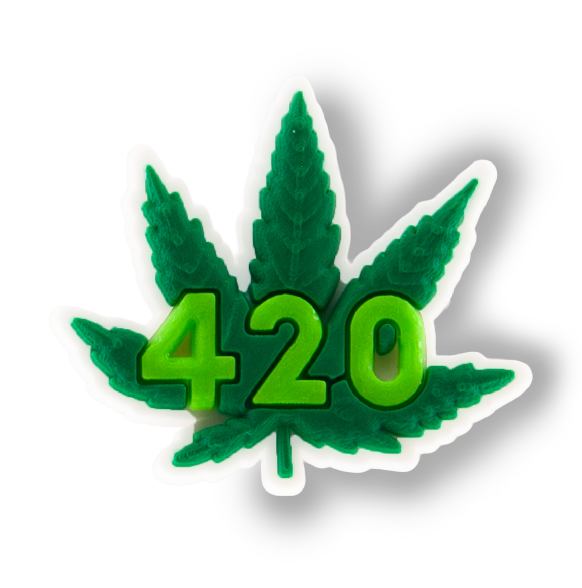 420 Leaf Charm