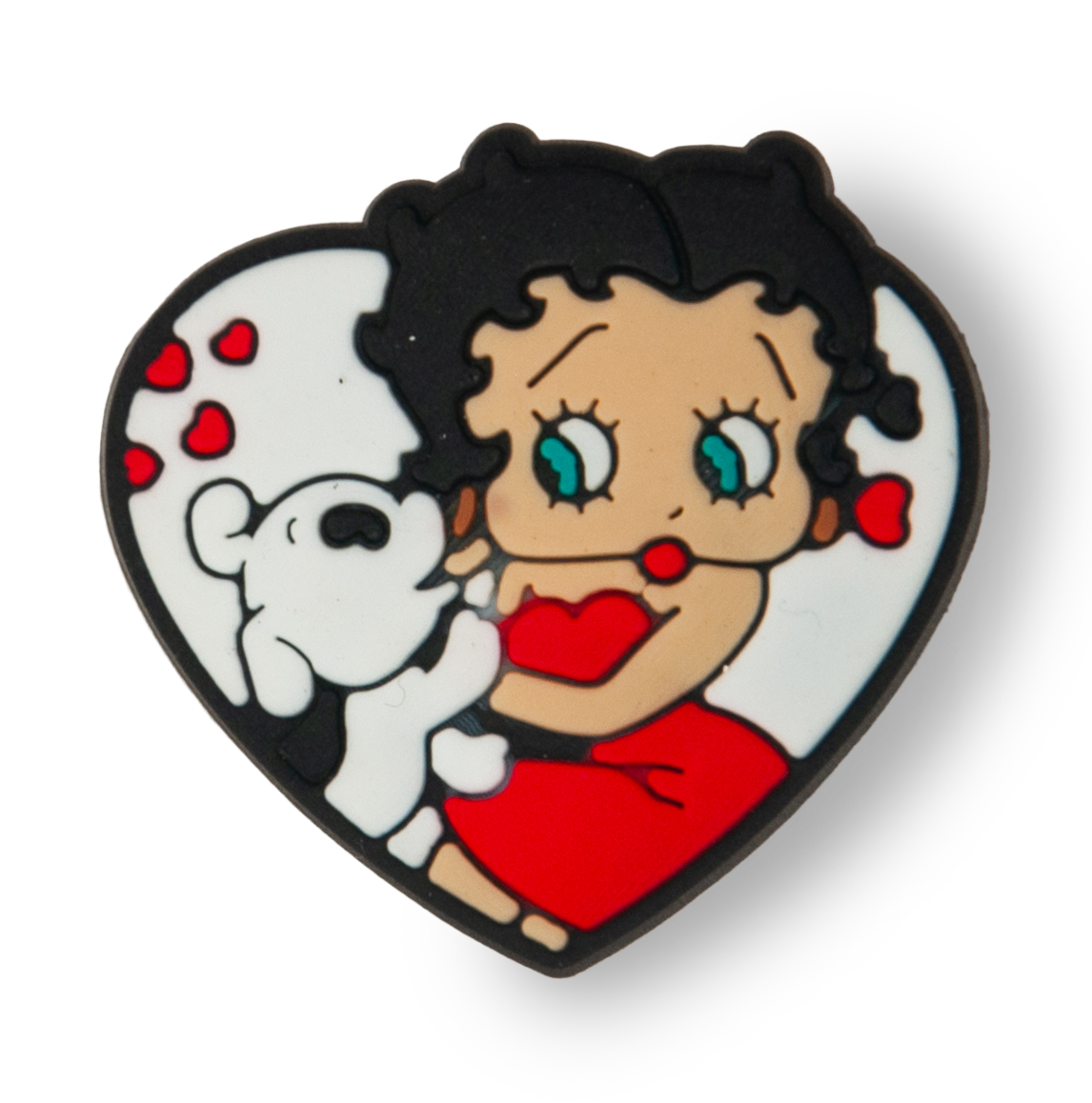 Betty Boop Heart Charm