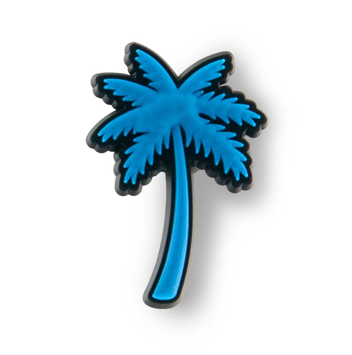 Blue Palm Tree Charm
