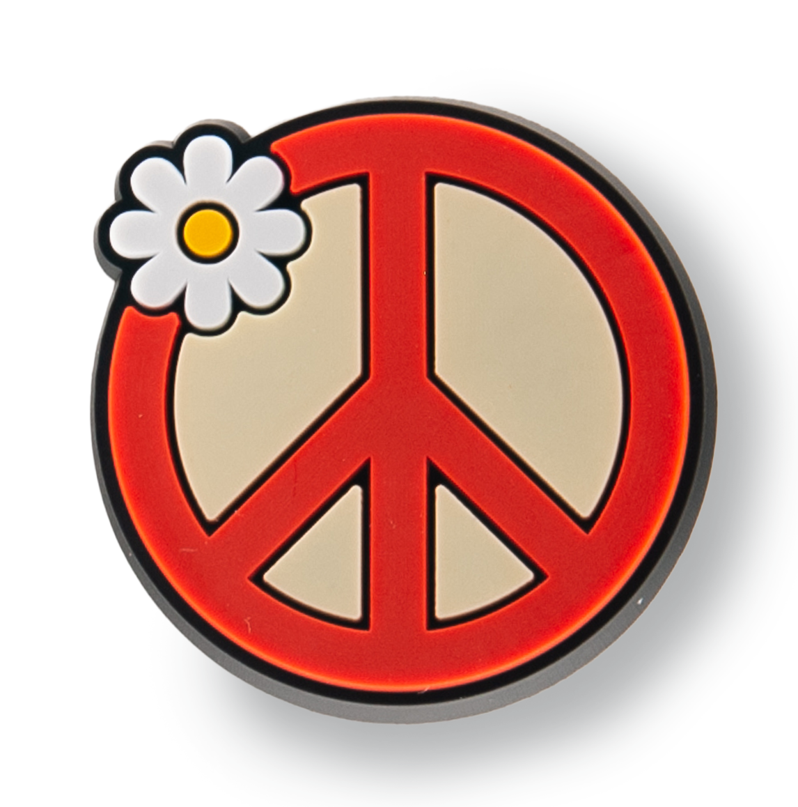 Daisy Peace Sign Charm
