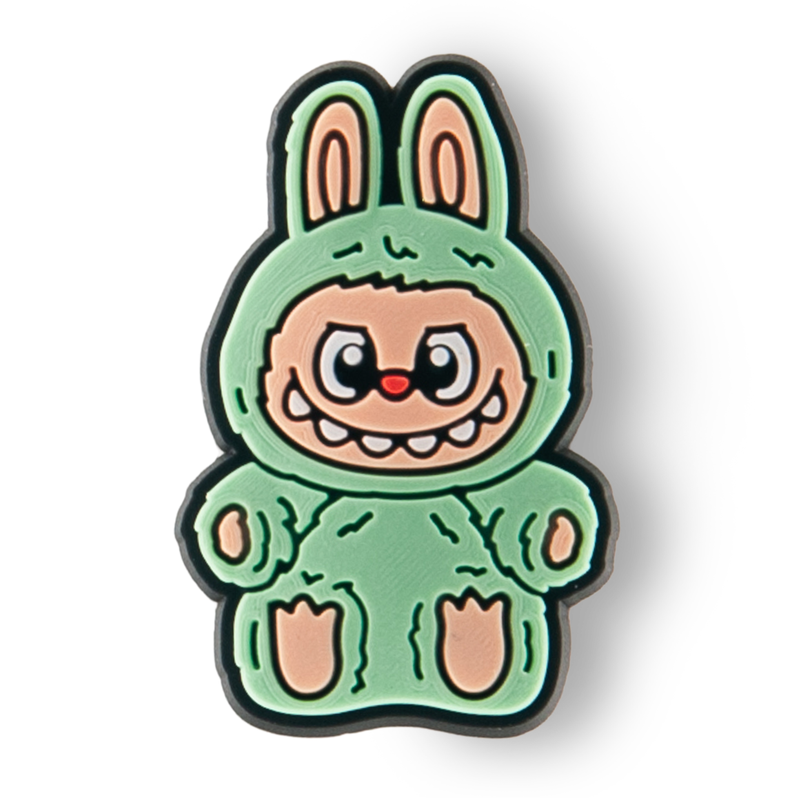 Green Labubu Doll Charm