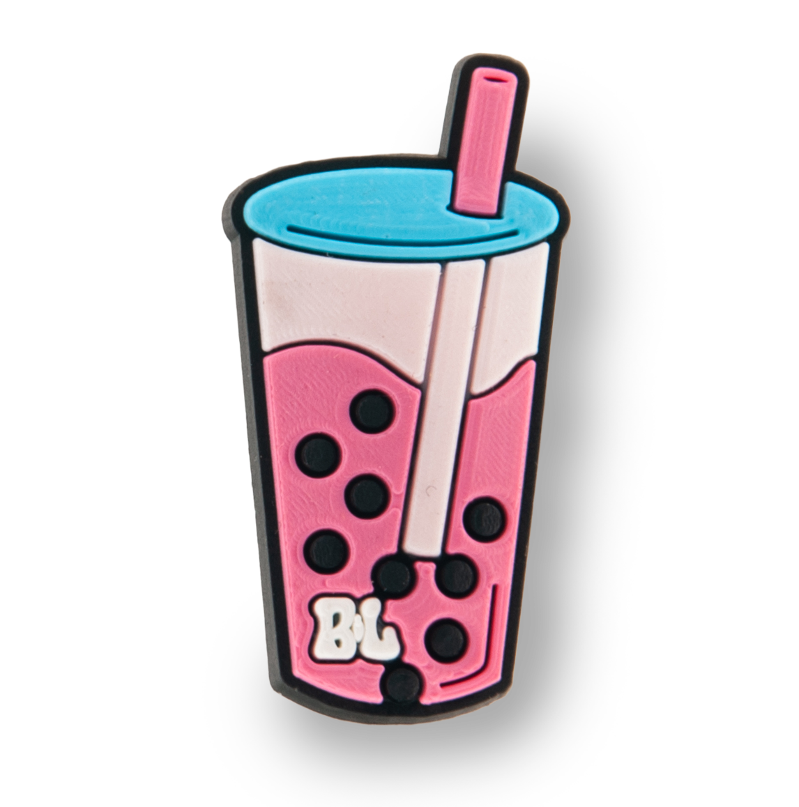 Pink Boba Charm