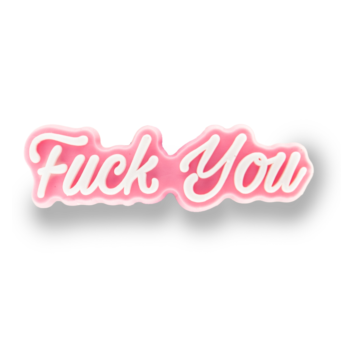 Pink "Fuck You" Charm