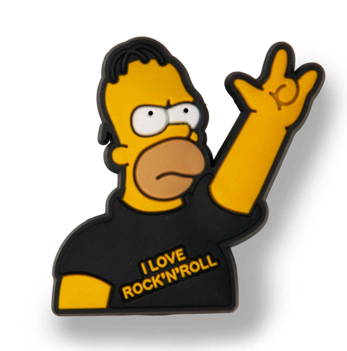 Rock N Roll Homer Charm