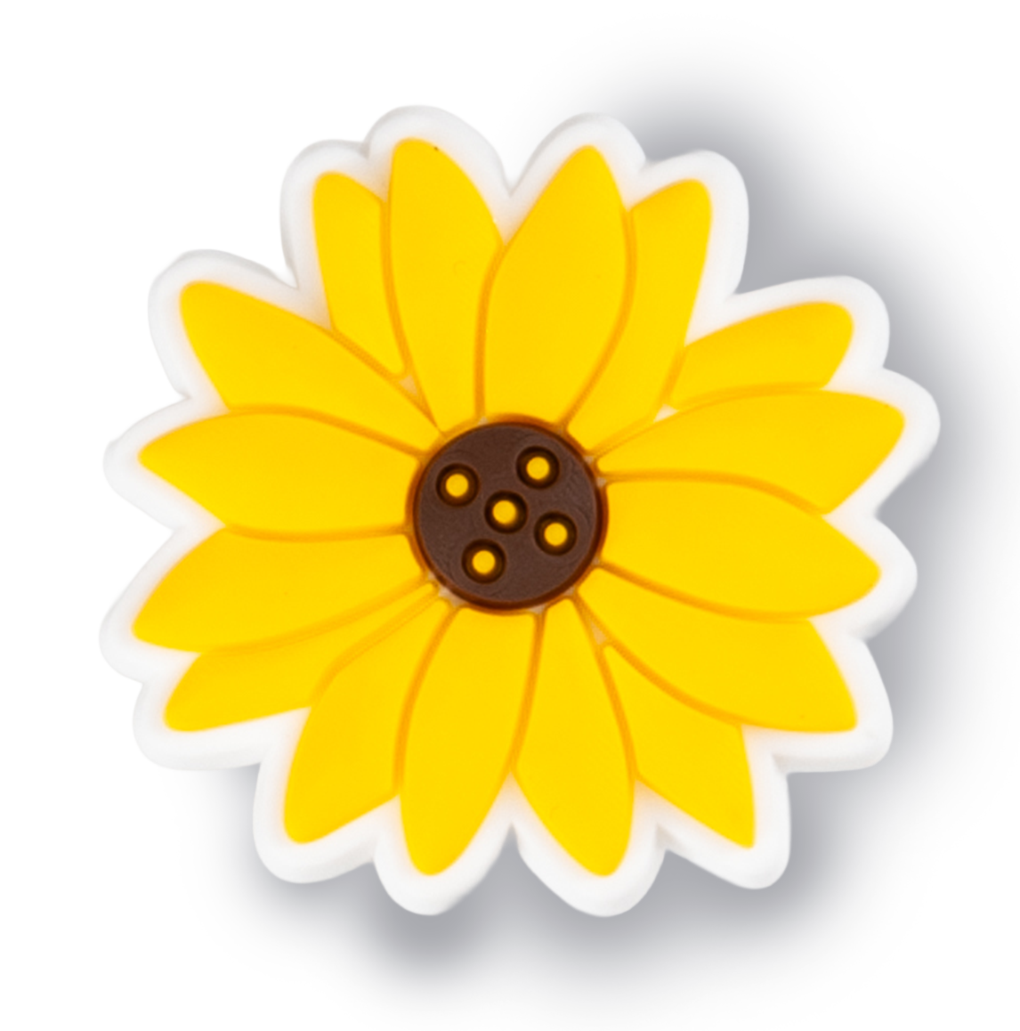 Yellow Sunflower Charm