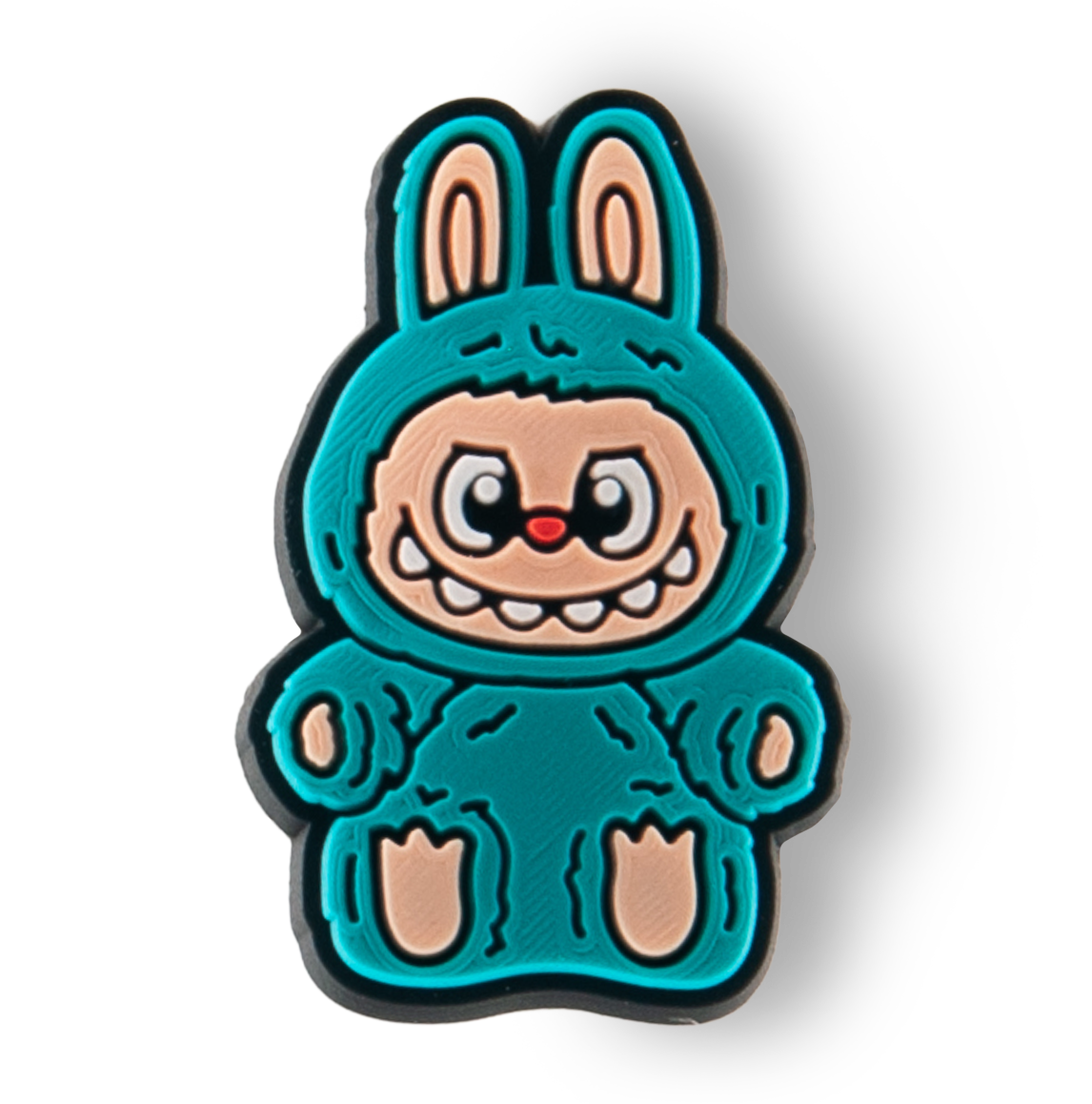 Aqua Labubu Doll Charm