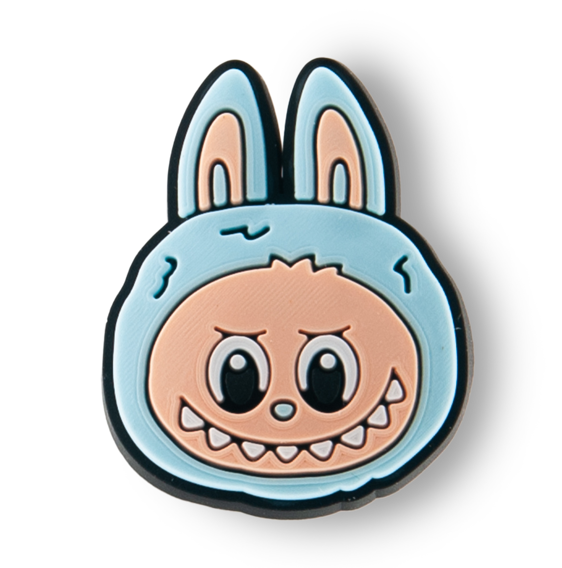 Baby Blue Labubu Head Charm