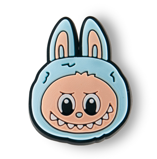 Baby Blue Labubu Head Charm