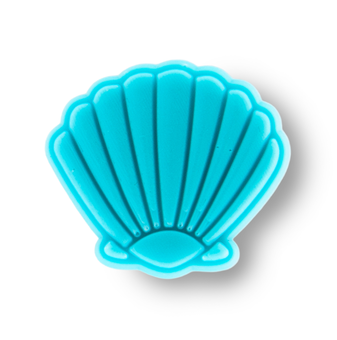 Baby Blue Sea Shell Charm