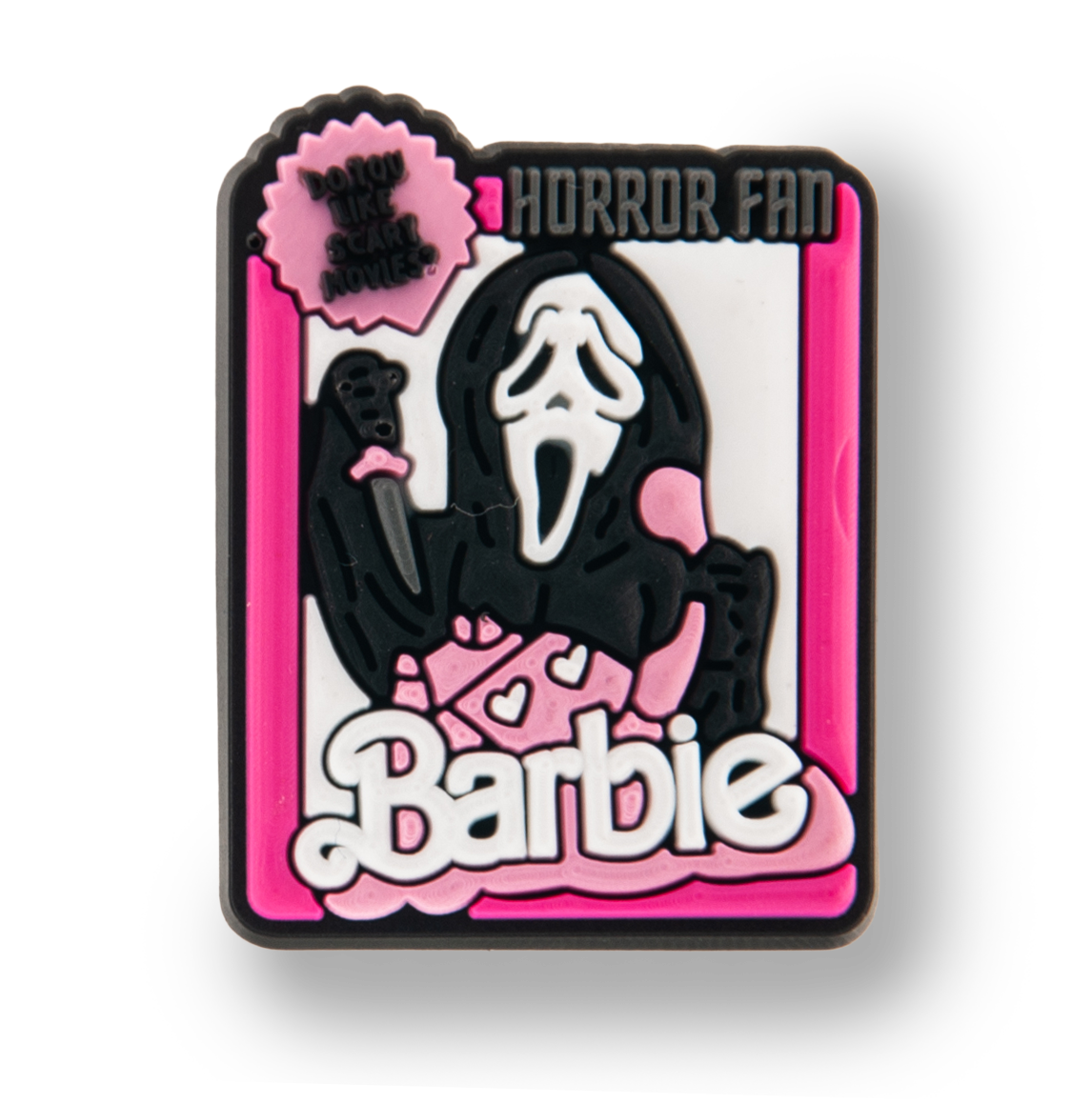 Barbie Ghostface Charm