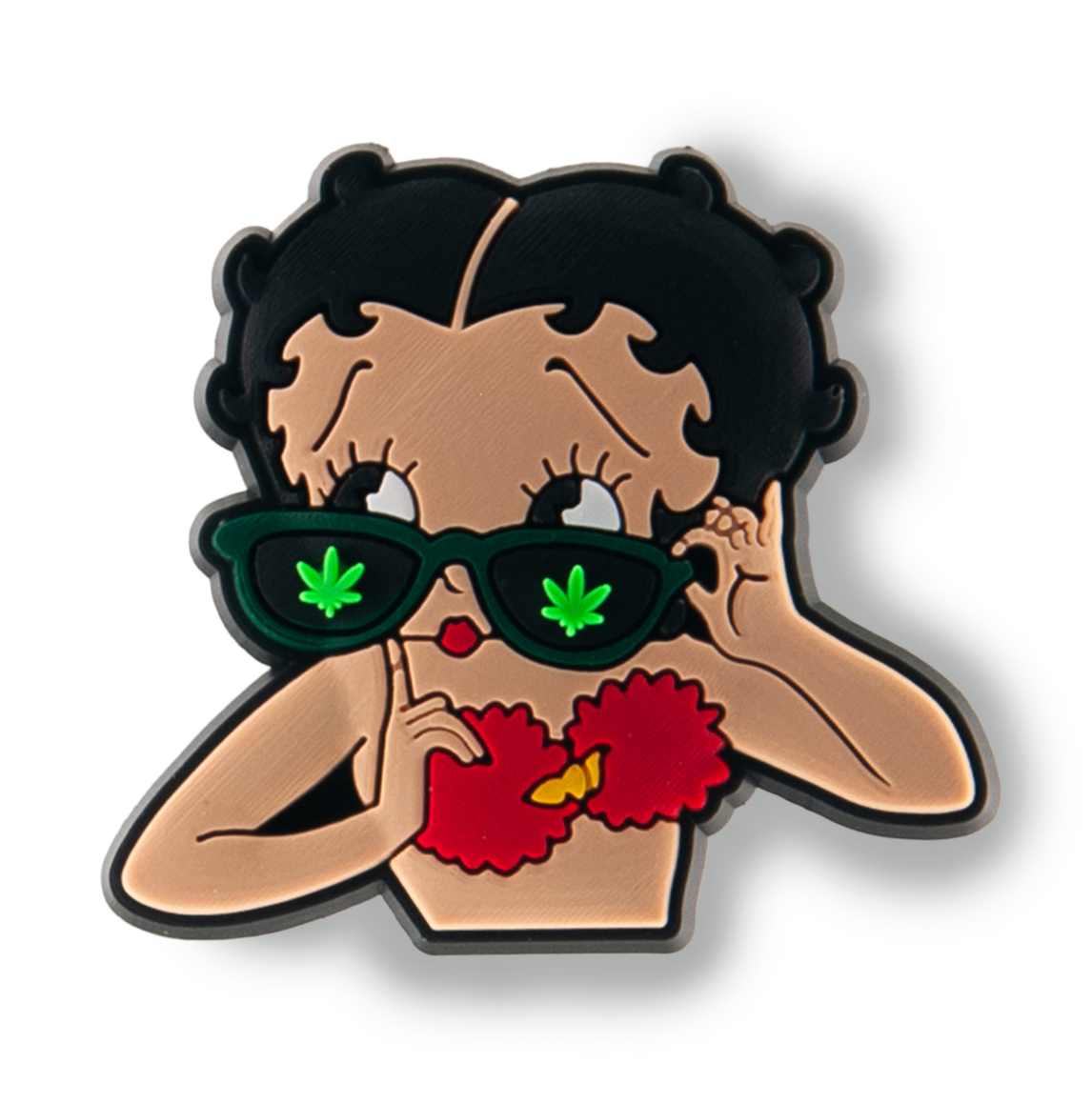 Betty Boop 420 Glasses Charm