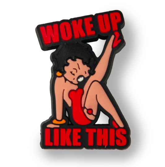 Betty Boop "Woke Up Like This" Charm