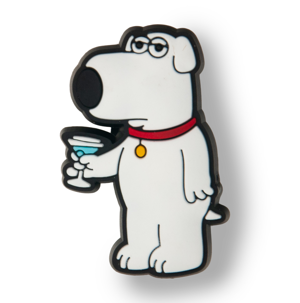 Brian Drinking Martini Charm