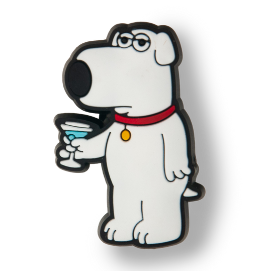 Brian Drinking Martini Charm