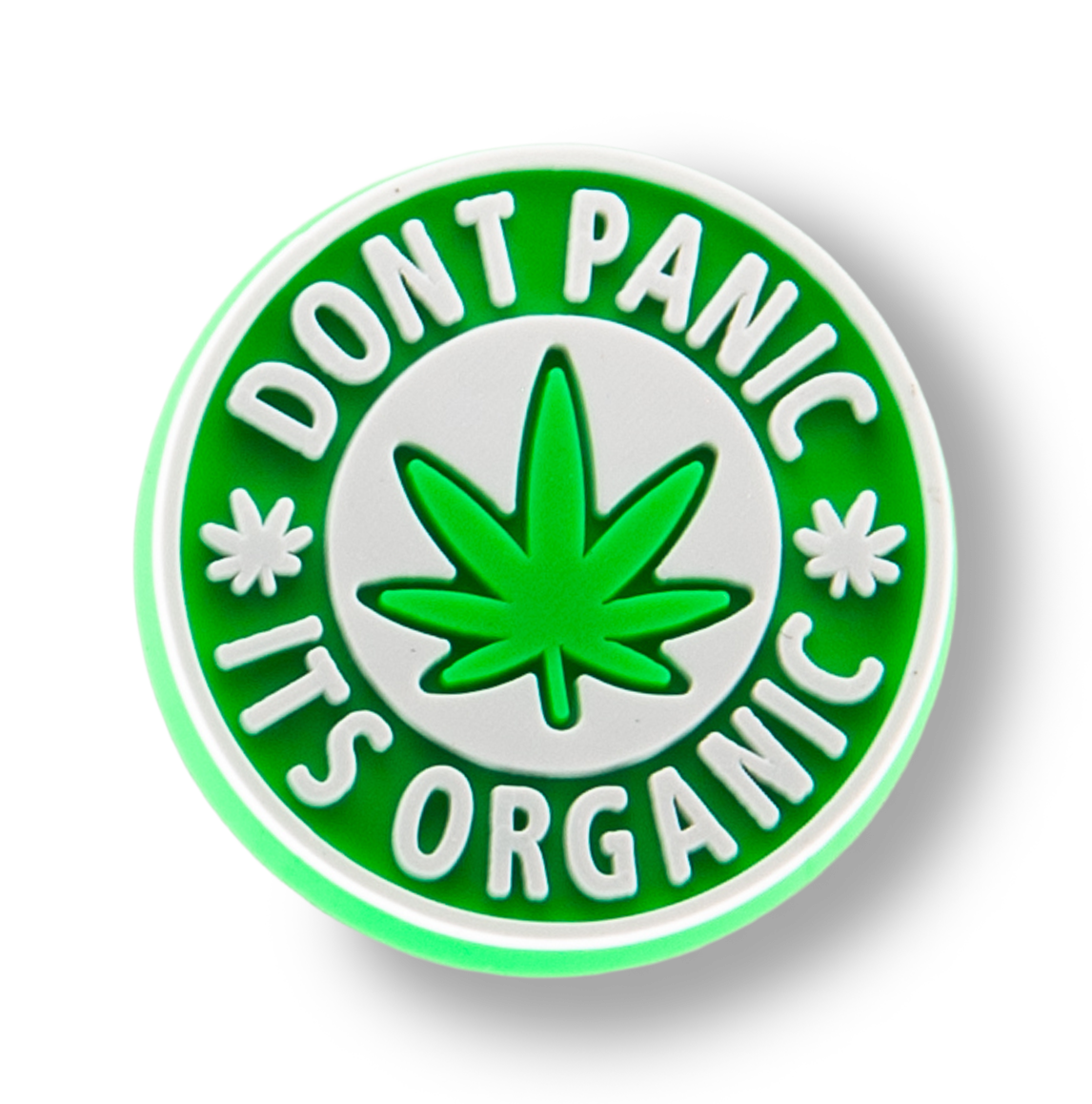 "Don't Panic Its Organic" Charm