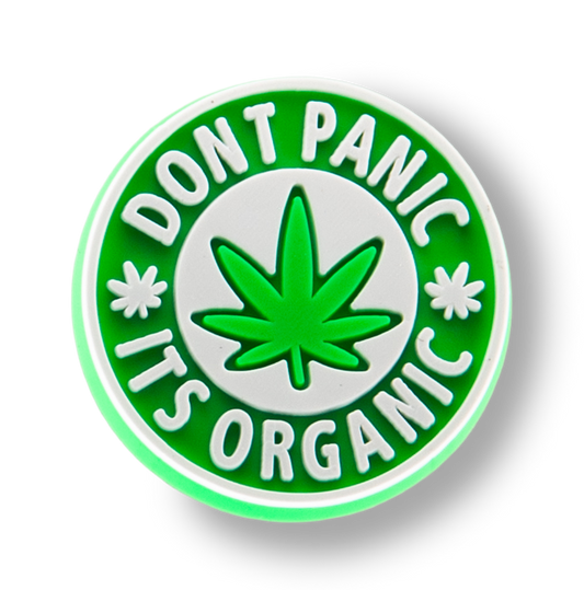 "Don't Panic Its Organic" Charm
