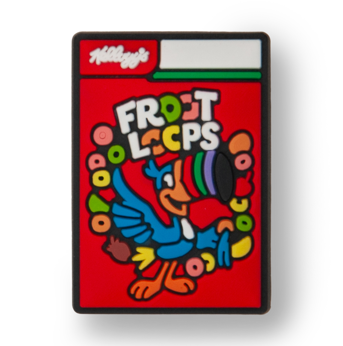 Froot Loops Cereal Box Charm