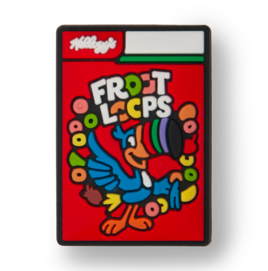 Froot Loops Cereal Box Charm