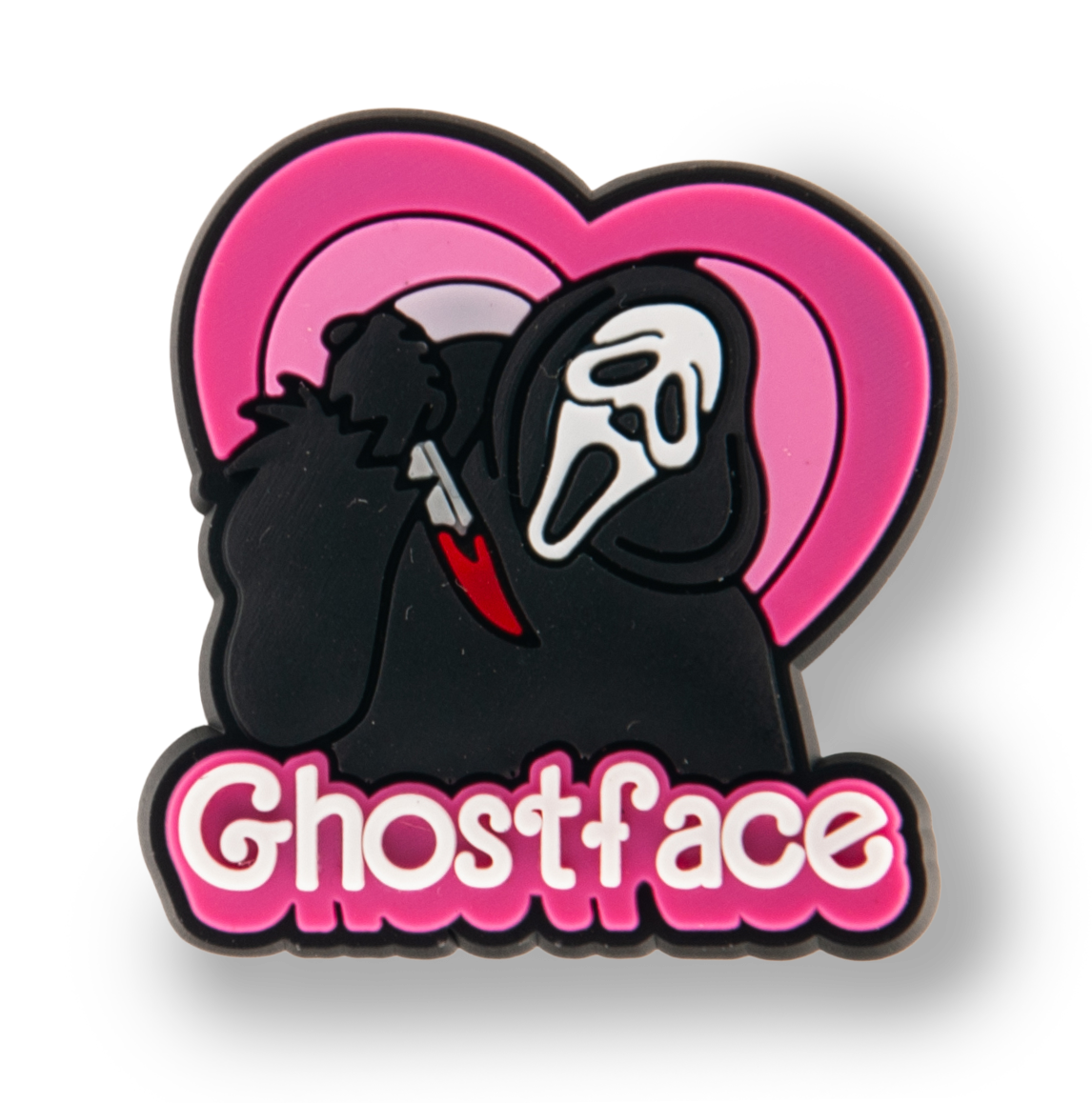 Ghostface Heart Charm