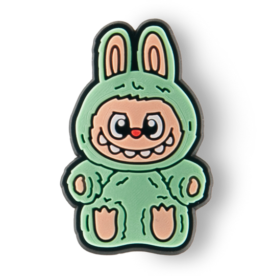 Green Labubu Doll Charm