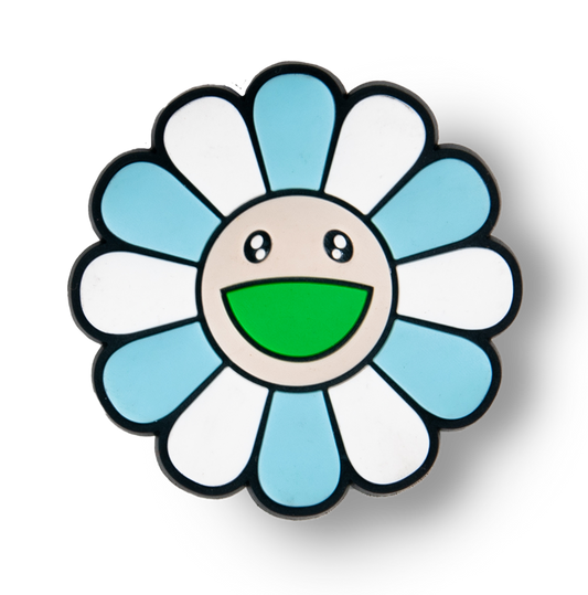 Happy Flower Charm (Baby Blue)