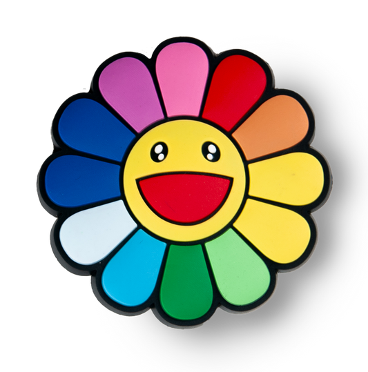 Happy Flower Charm (Rainbow)