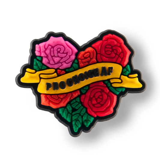 Heart Flower Bouquet Charm