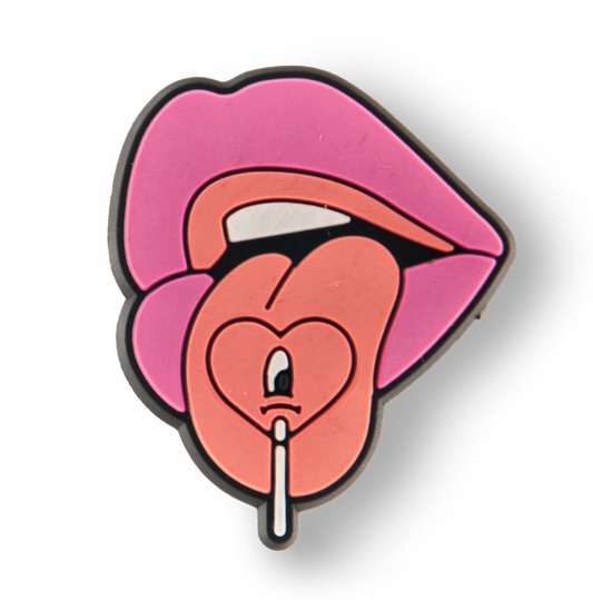 Heart Lolipop Lick Charm