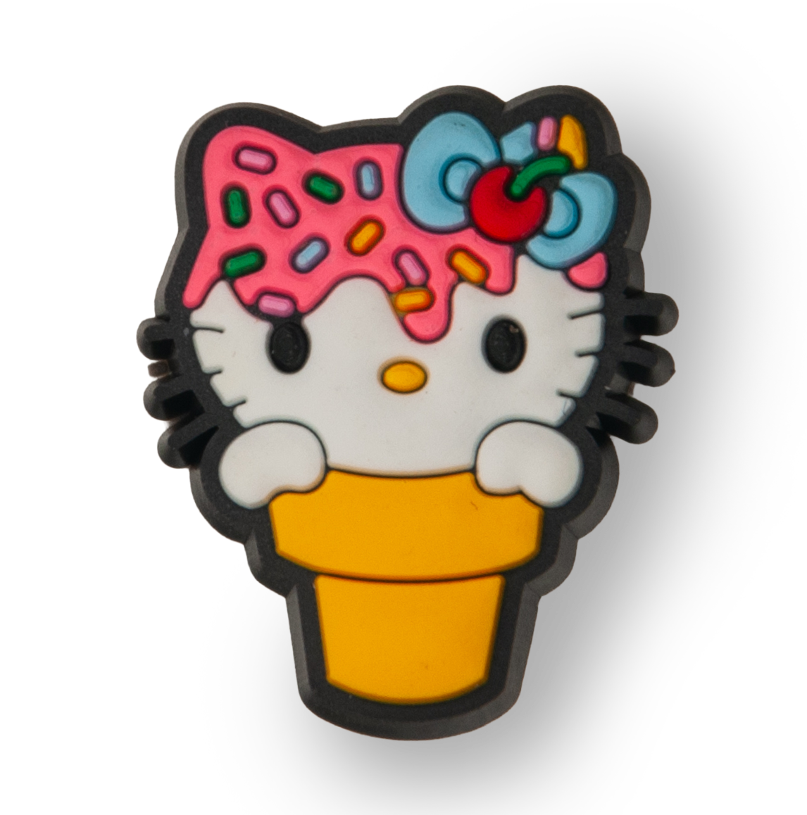 Hello Kitty Ice Cream Cone Charm