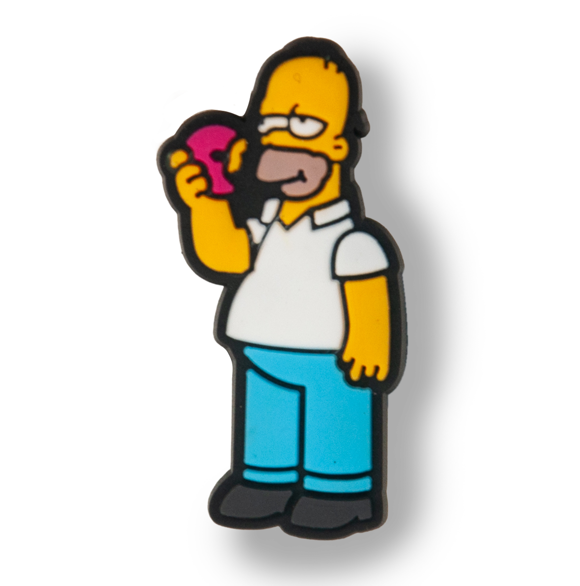 Homer Eating Donut Charm