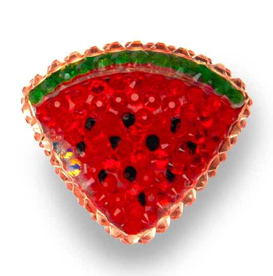 Jeweled Watermelon Slice Charm