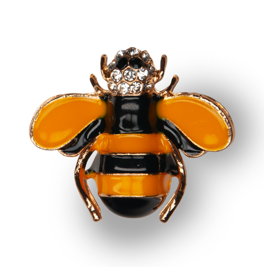 Metal Bumble Bee Charm
