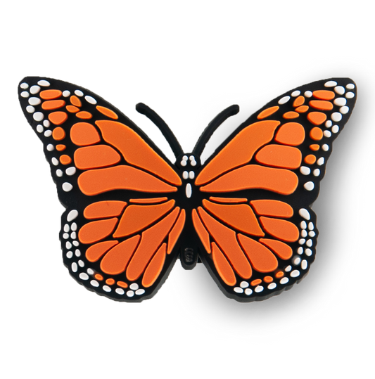 Orange Butterfly Charm