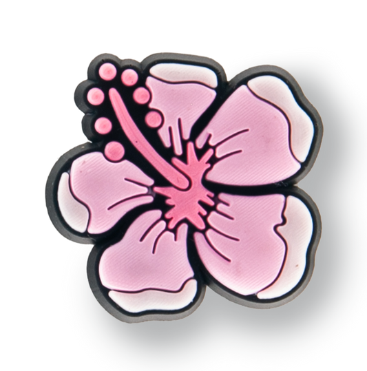Pink Azalea Flower Charm