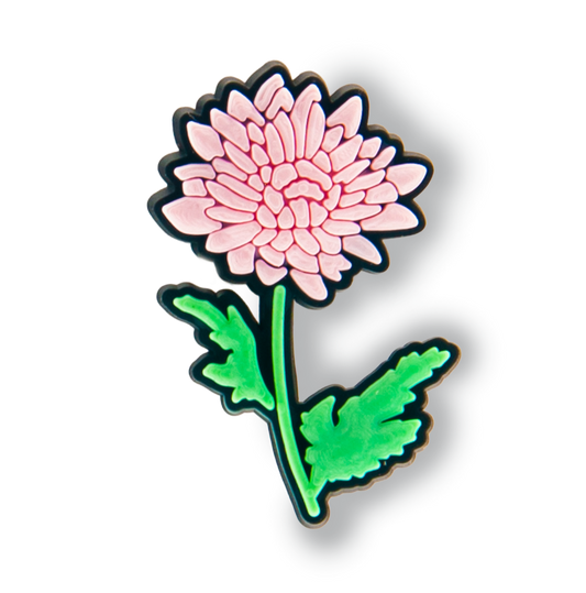 Pink Blooming Flower Charm