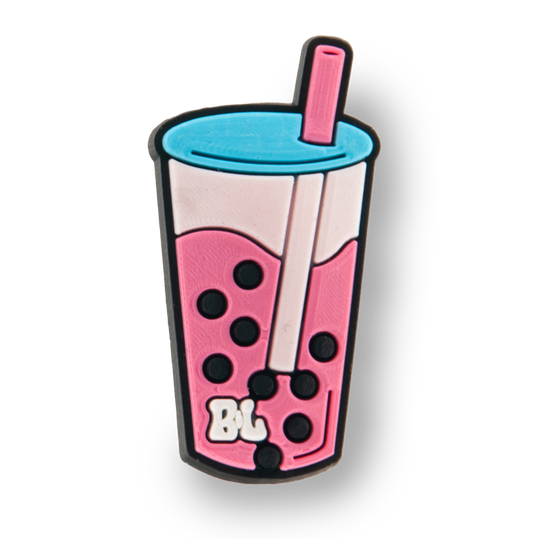 Pink Boba Charm
