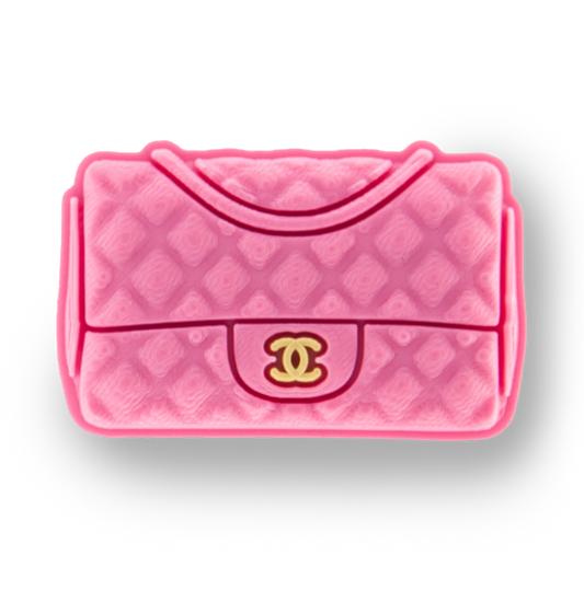 Pink Coco Chanel Purse Charm