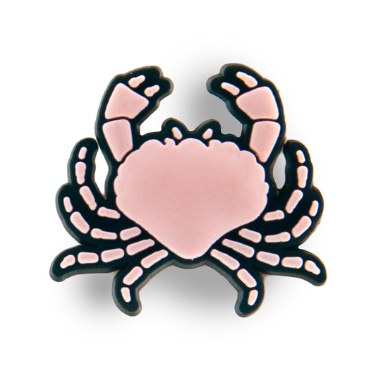 Pink Crab Charm