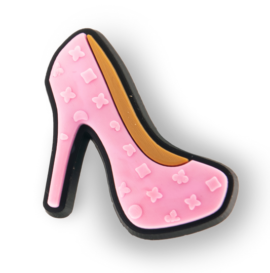 Pink Designer High Heels Charm