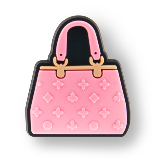 Pink Designer Purse Charm