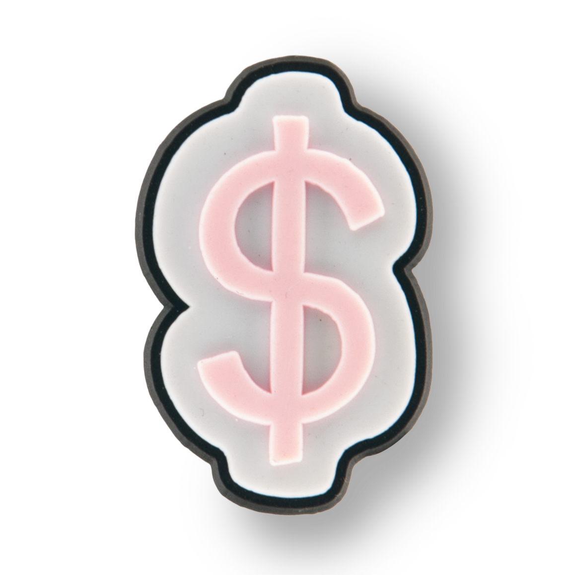 Pink Dollar Sign Charm