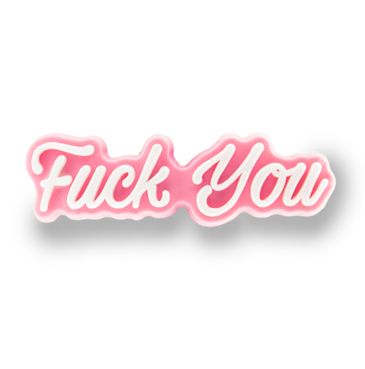 Pink "Fuck You" Charm