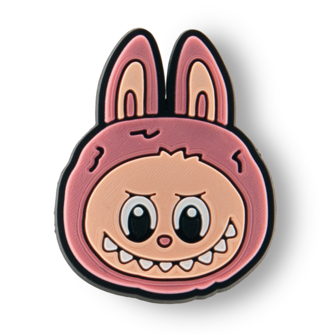 Pink Labubu Head Charm