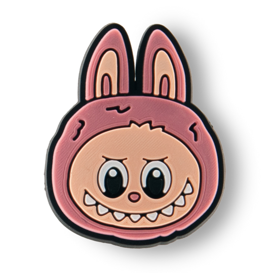Pink Labubu Head Charm