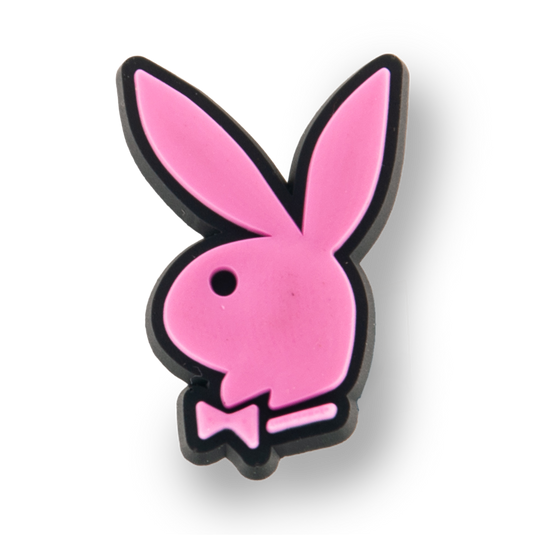 Pink PlayBoy Bunny Charm