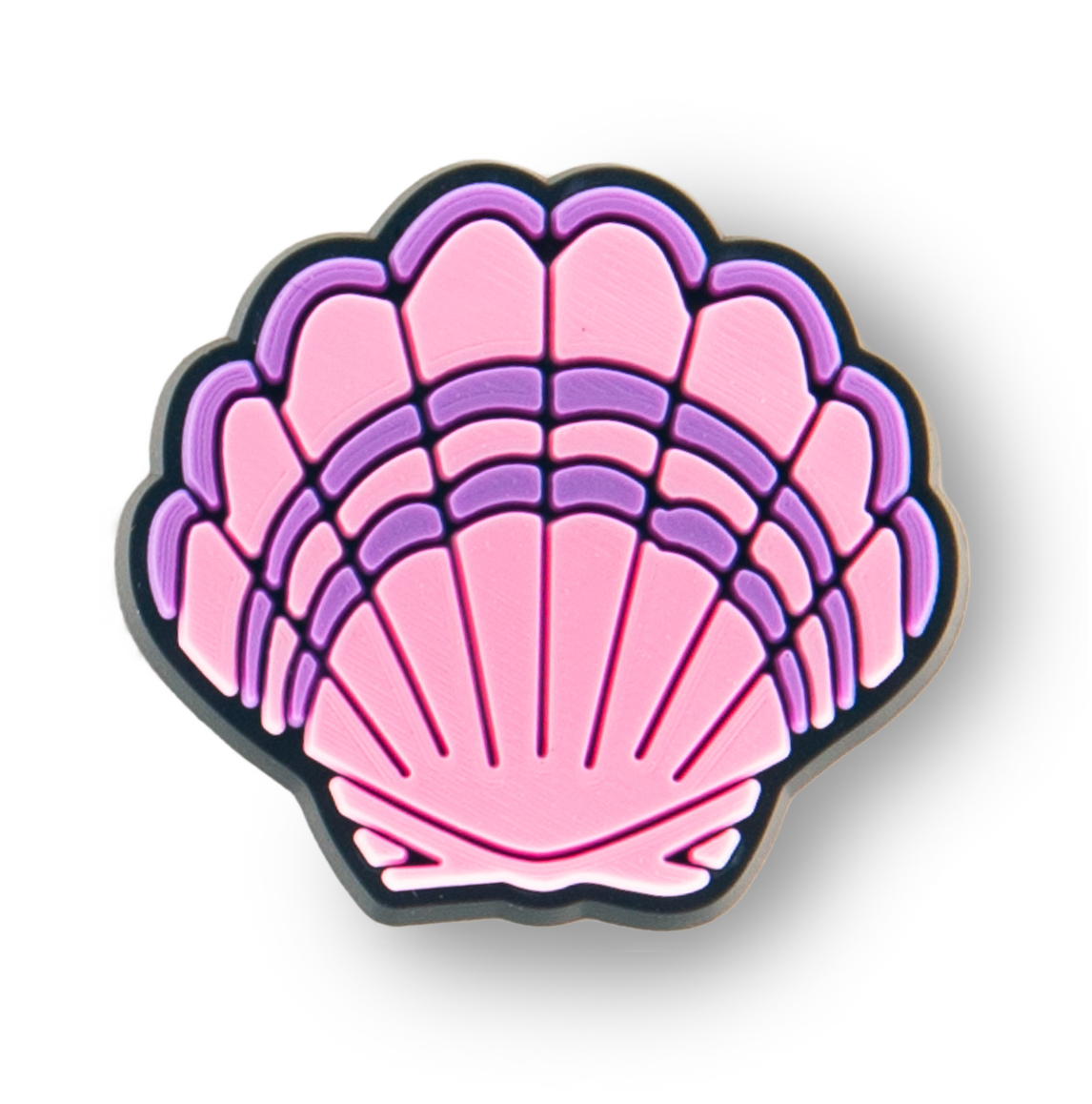 Pink & Purple Sea Shell Charm