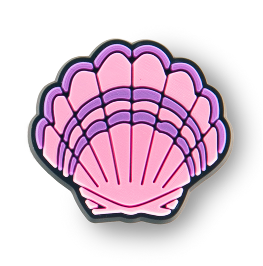Pink & Purple Sea Shell Charm