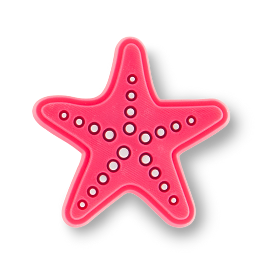 Pink Star Fish Charm
