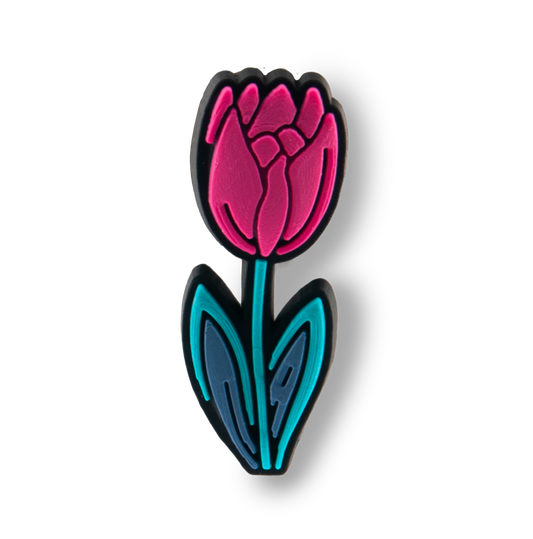 Pink Tulip Charm