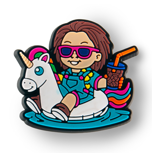Pool Party Chucky Charm